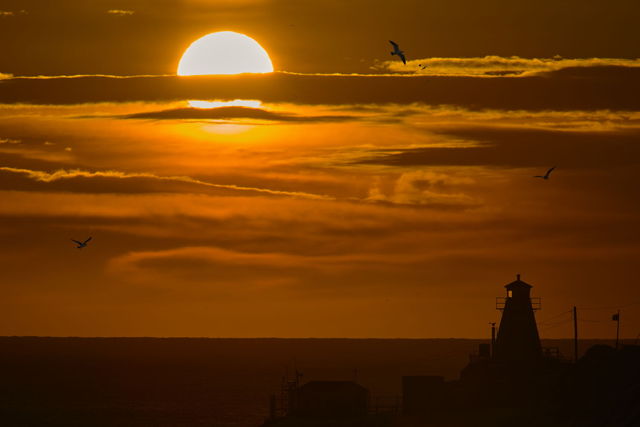 Sunrise At Fort Amherst