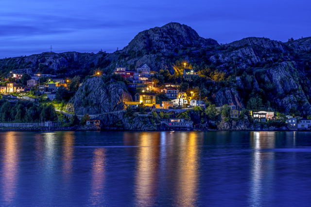 The Battery at Blue Hour