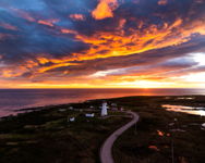 Cape Ray Lighthouse Sunset