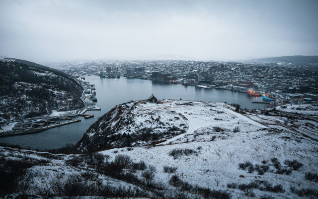 A Moody St. John's Winter