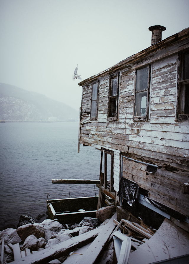 Snowfall at the Old Stage