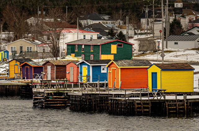 Fishing Stages in Hant's Harbour