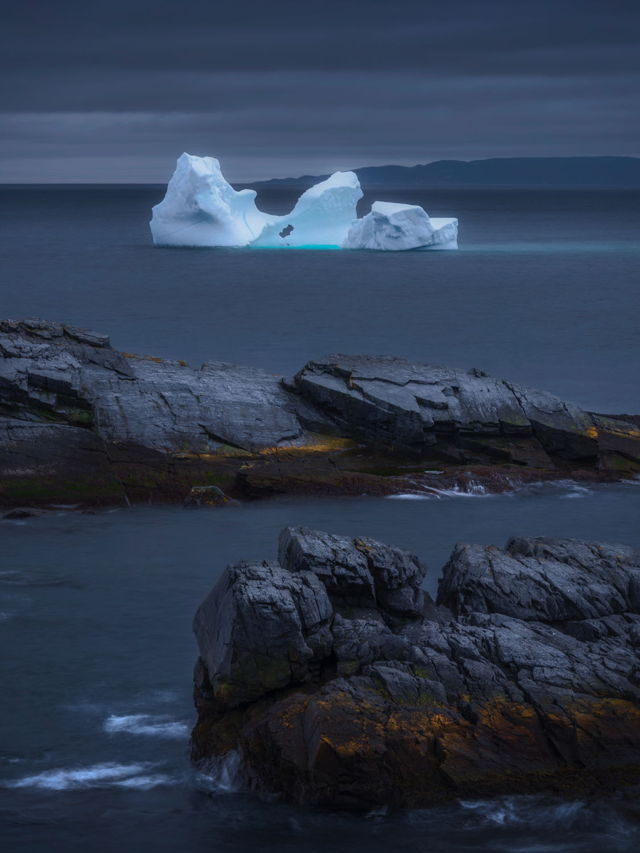Iceberg Off Gull Island