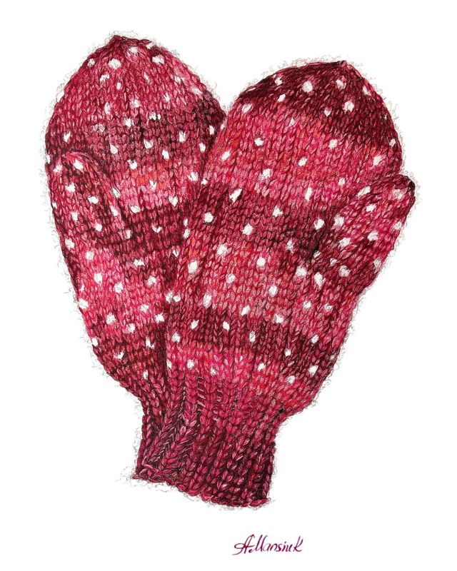 Newfoundland Thrummed Mittens