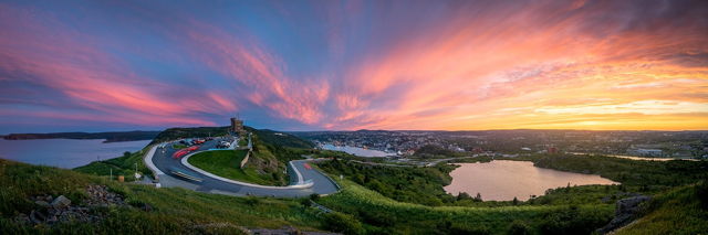 Summer Sunsets on the Hill