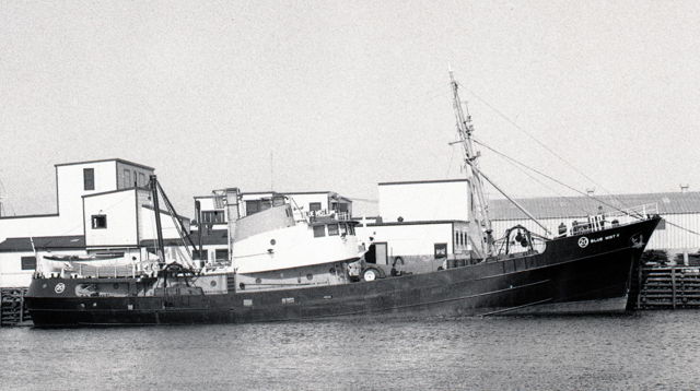 Grand Bank side trawler 'Blue Mist' - lost with her 13 man crew Feb. 18, 1966.