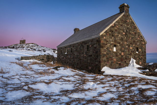 Pink Sky Over Cabot Tower