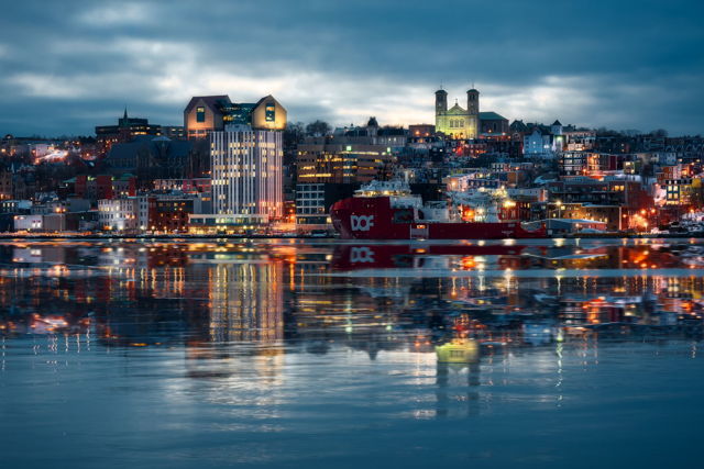 Downtown St. John's Reflections