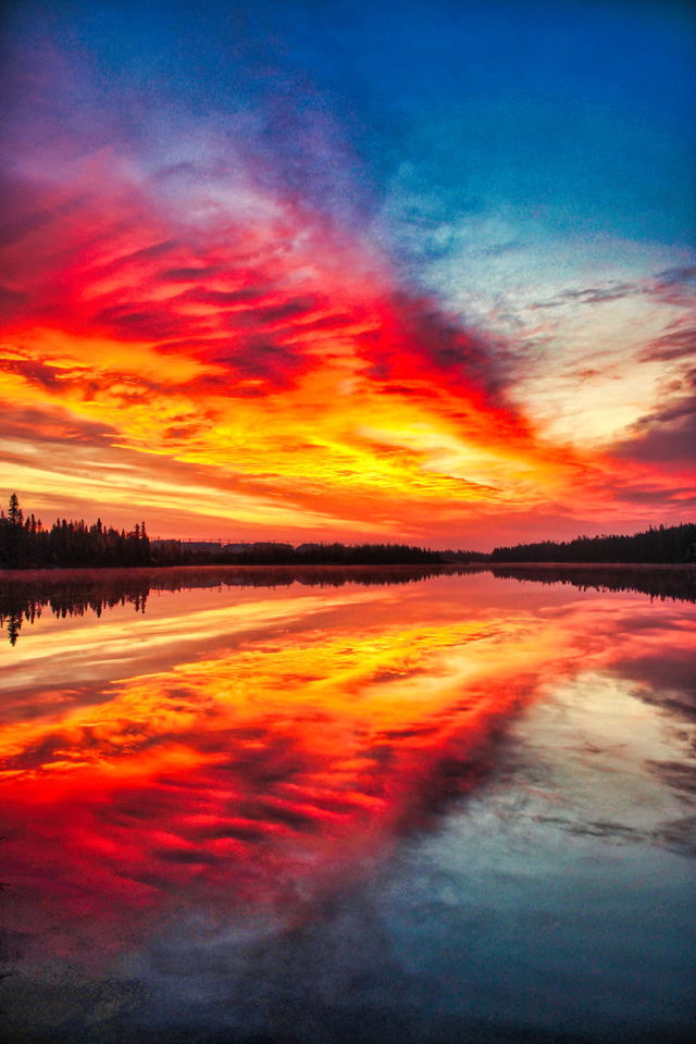 Firey Reflections