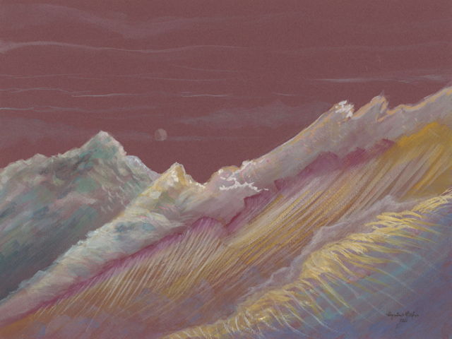 Mountain Color Study