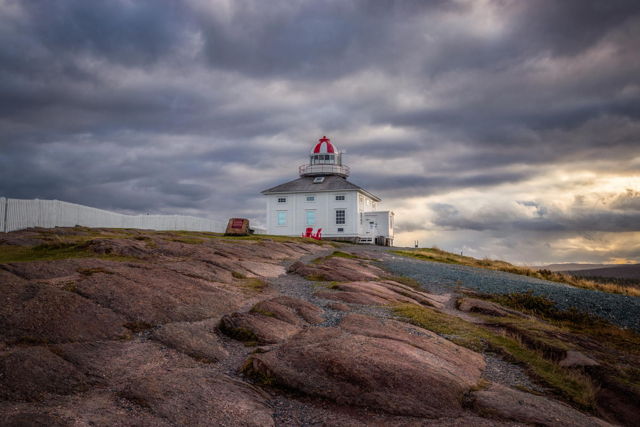 Cape Spear Lighthouse Sunset