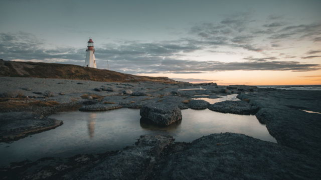 Point Riche at Dusk