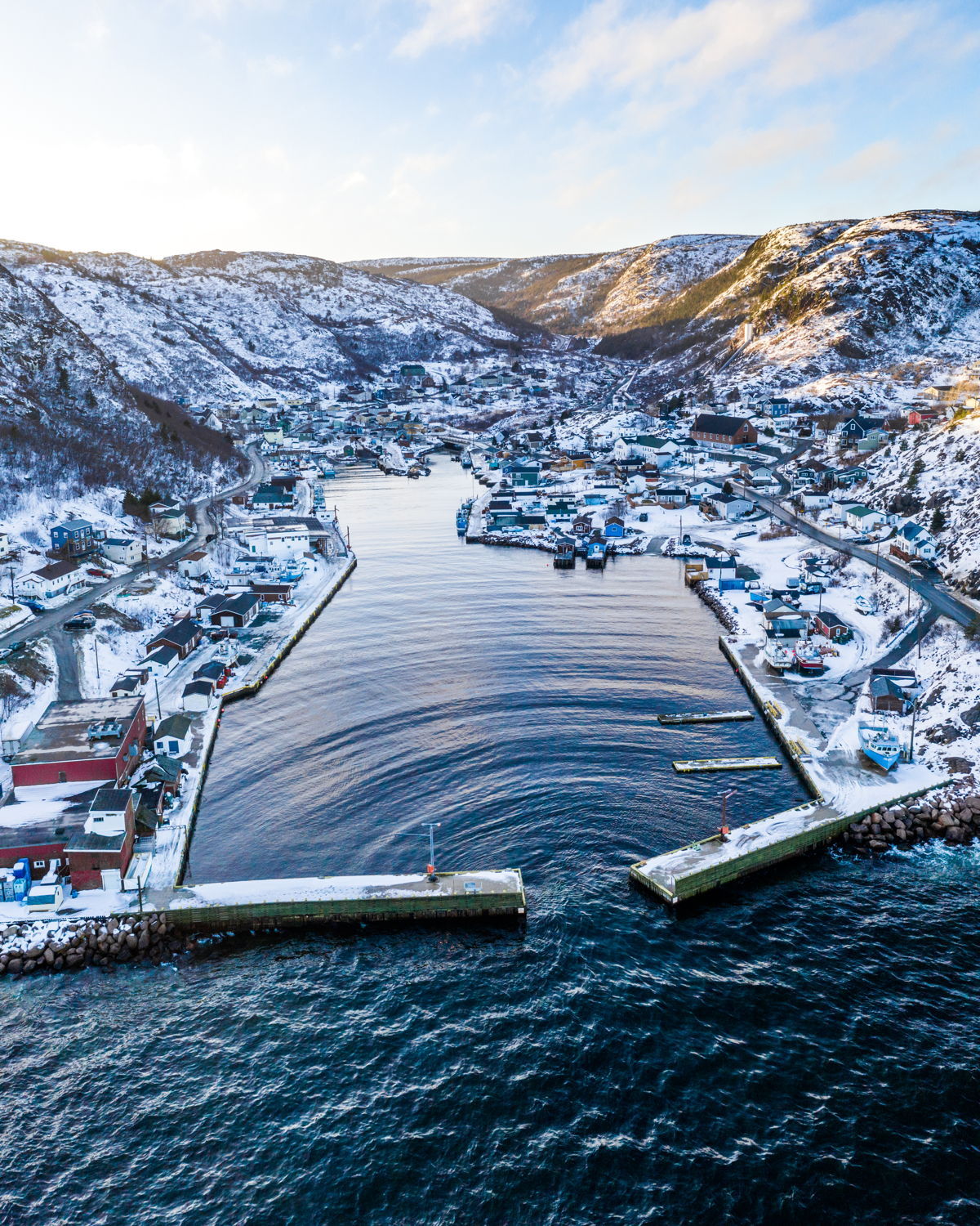 Petty Harbour in the Winter Tom Cochrane MARKET