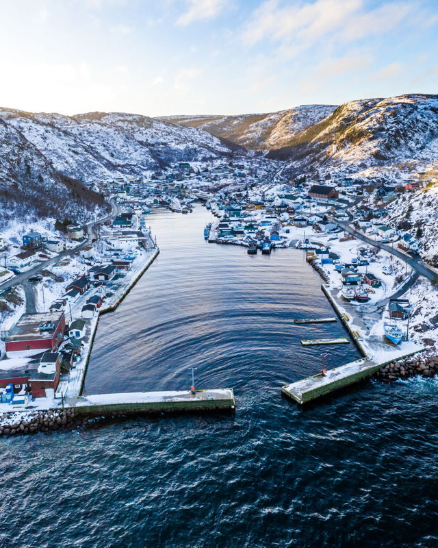 Petty Harbour in the Winter