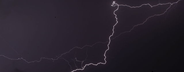 Chain Lightning over Outer Cove