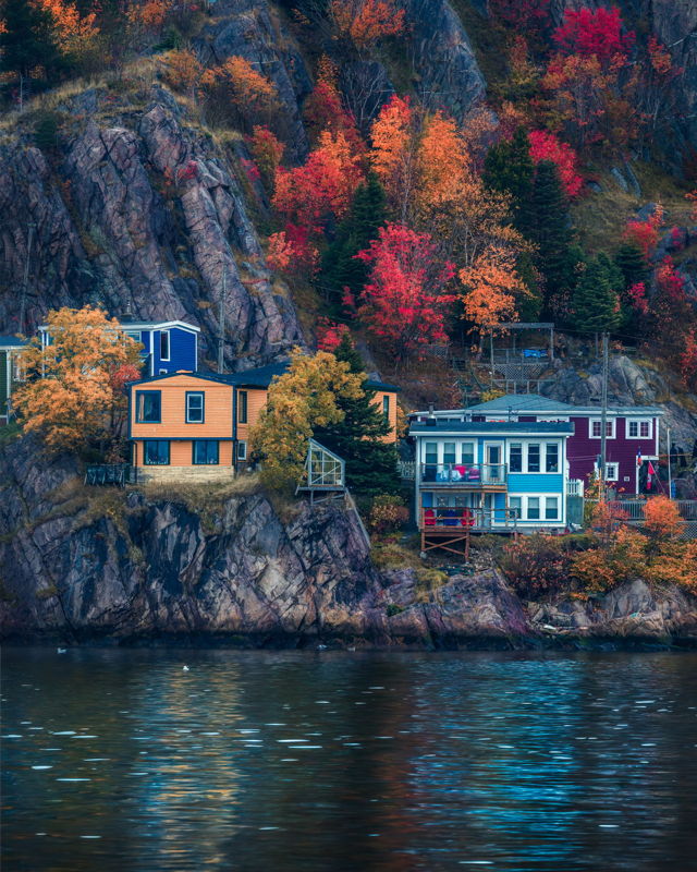Autumn Scene at The Battery