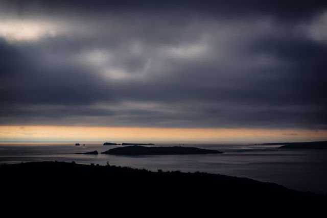 Carbonear Island Silhouette