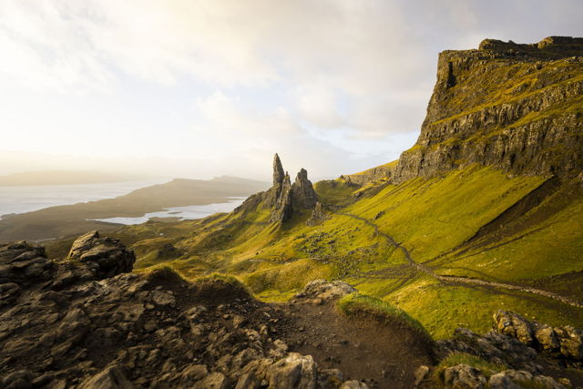 Sunrise at the Old Man of Storr