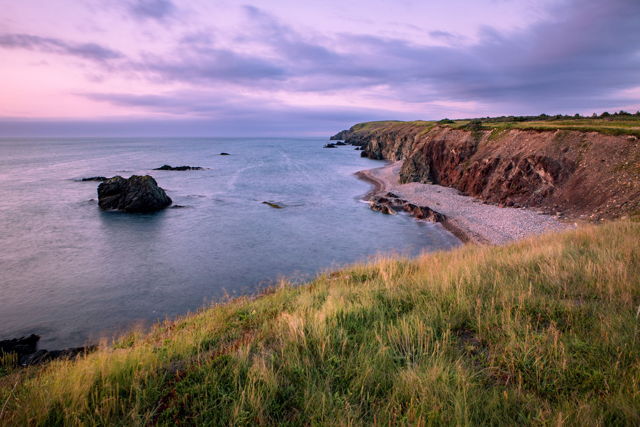 Grand Bank Cape Sunset