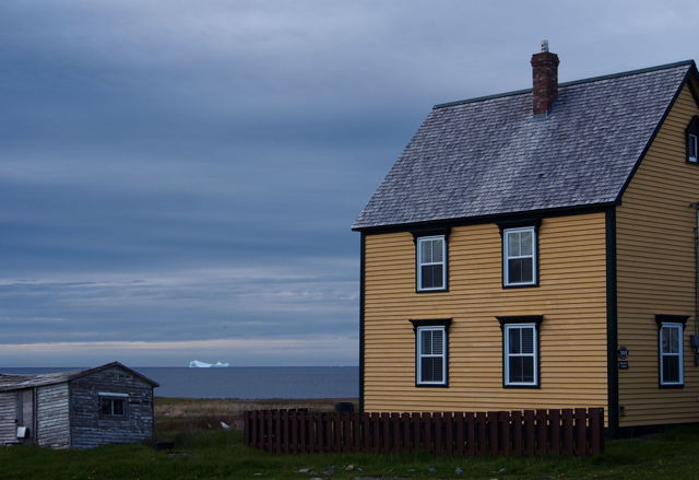 Saltbox house, Saltbox, and an iceberg