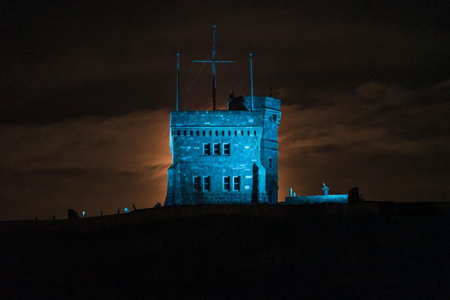 Cabot Tower Moon Glow