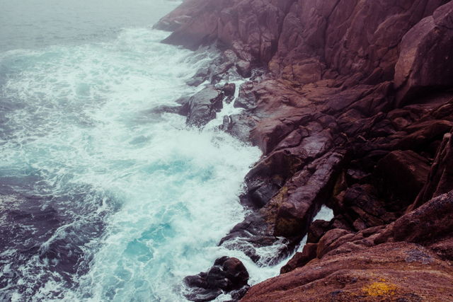 Waves on the Rocks