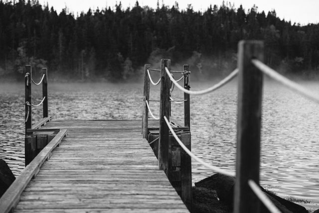 Wharf in the Fog