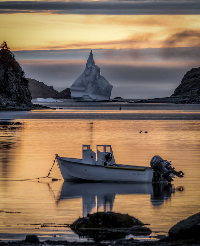 St. Lunaire - Griquet Iceberg Morning