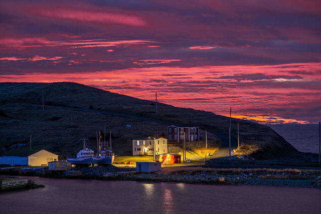 Ferryland December Sunrise