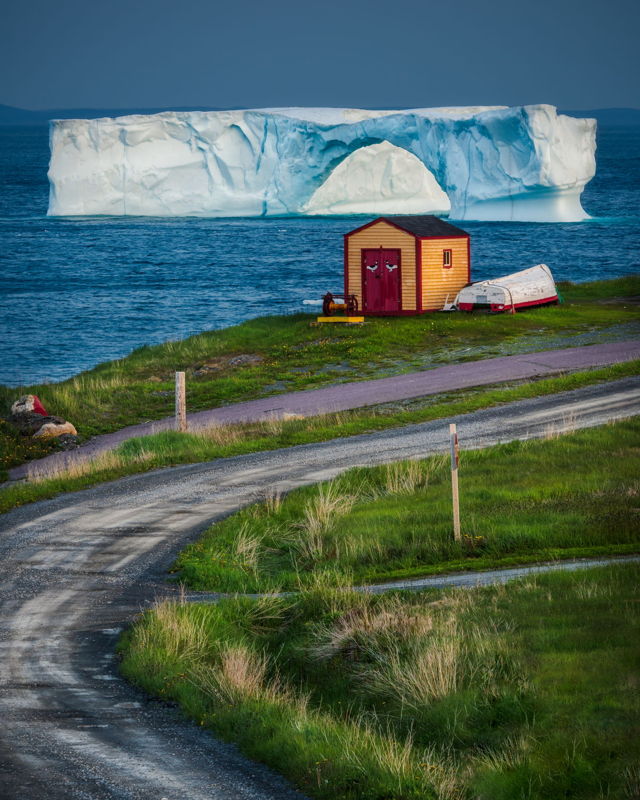 Road to the Iceberg