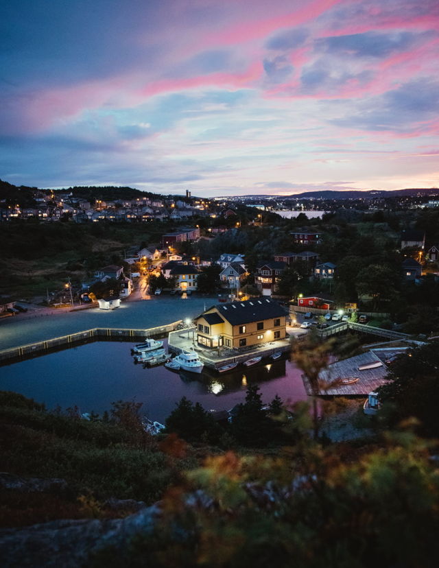 Autumn Sunset over Quidi Vidi Village