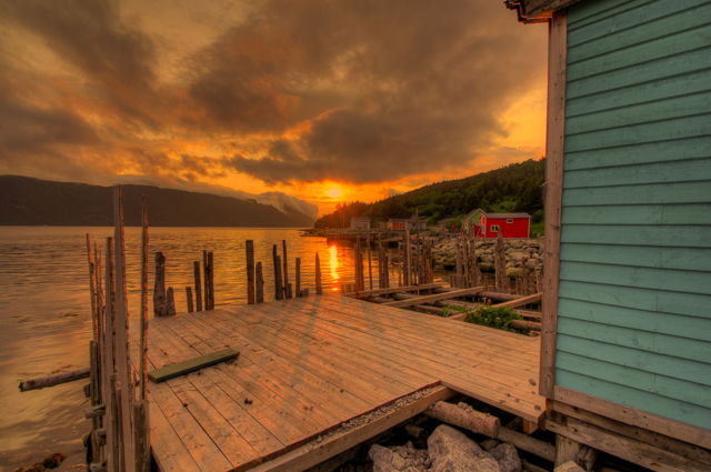 A nice sunset