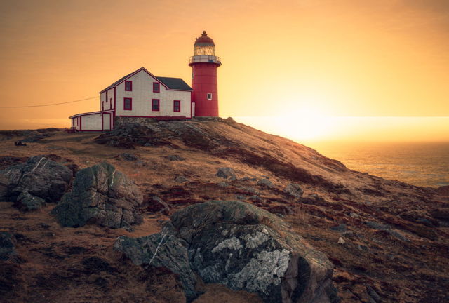 Golden Light Ferryland Lighthouse