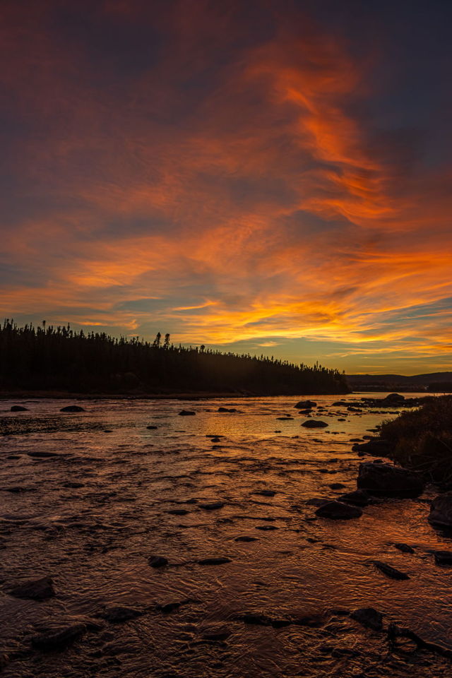 River Sunsets
