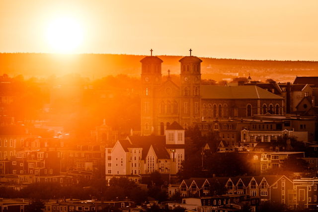 The Basilica Cathedral of St. John the Baptist Sunset | AJ Smith ...