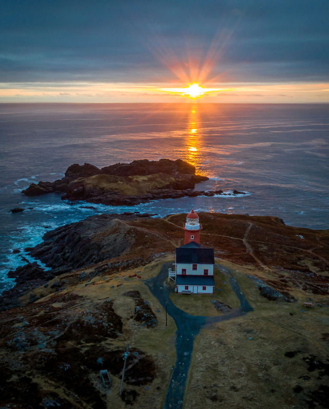 Ferryland Lighthouse Sunrise v