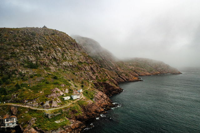 Foggy Battery Views