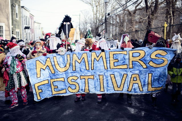 Mummers Parade St. John's Newfoundland