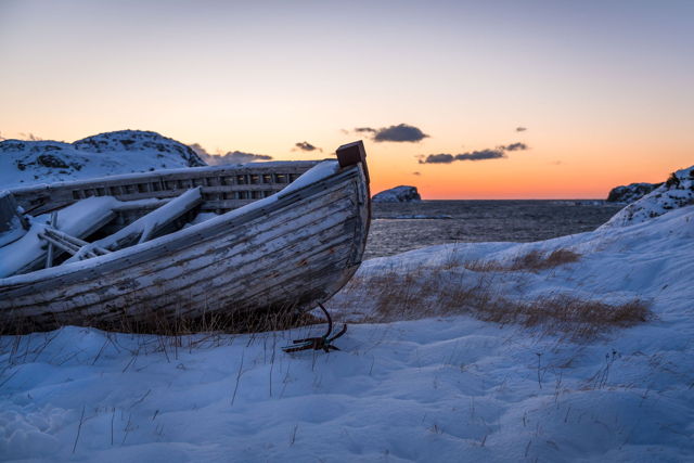 Back Harbour Twillingate - Winter