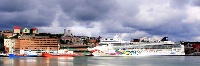Cruise Ship - Norwegian Jewel St. Johns Harbour
