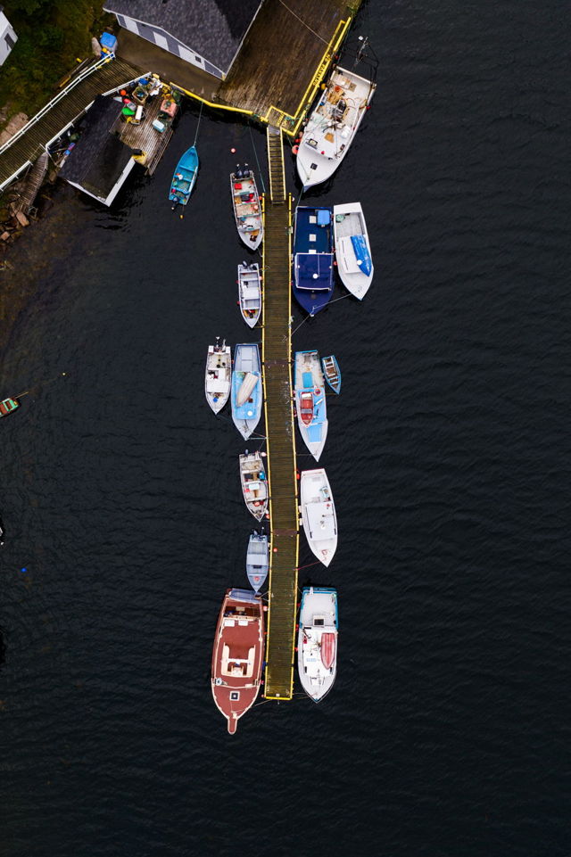 Boats in the Harbour, Francois