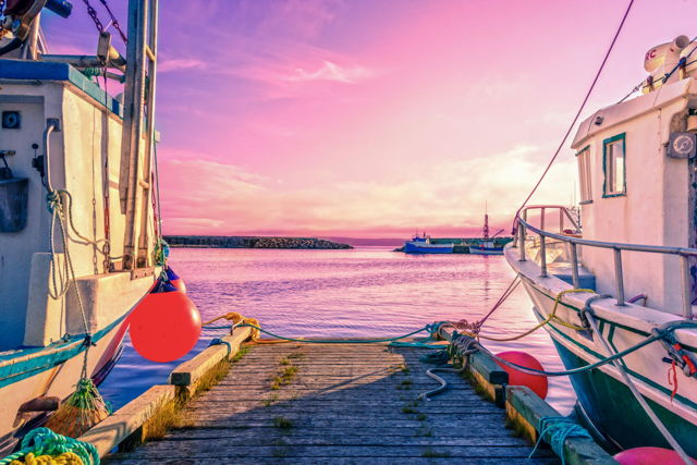 Breakwater Sunset