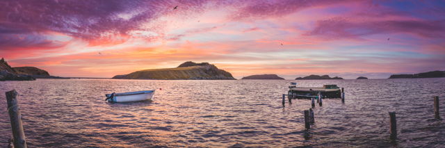 Morning Light in Tors Cove