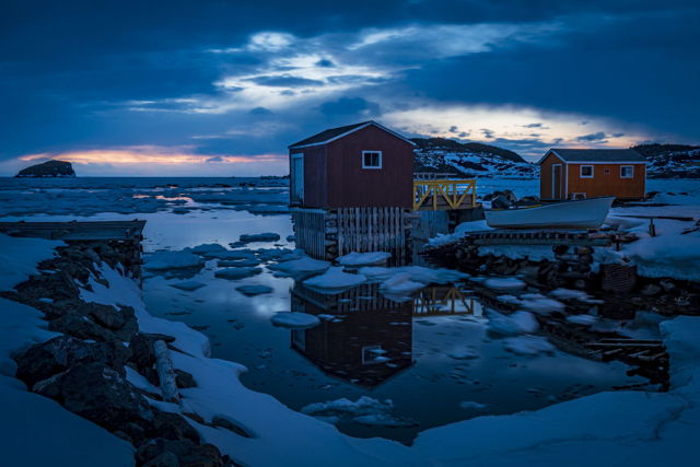 Back Harbour at Blue Hour