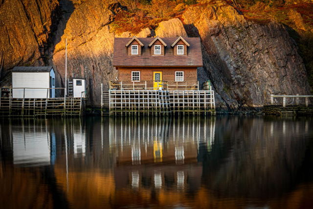Sunsetting on Quidi Vidi