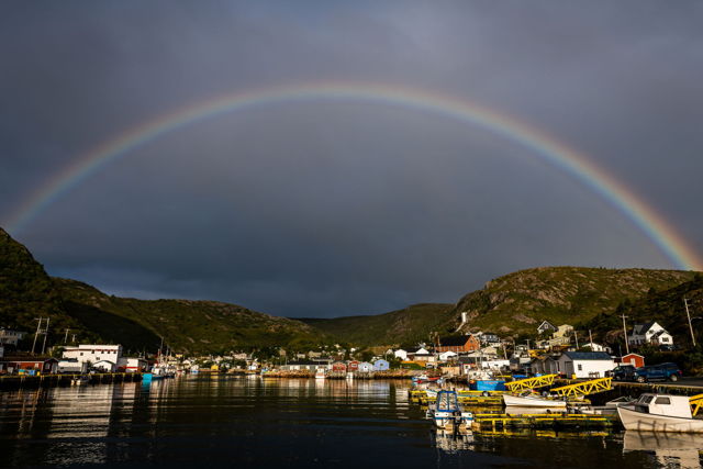 Petty Harbour Rainbow W
