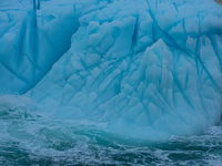 Iceberg Texture, Salt Harbour, Newfoundland and Labrador, Canada