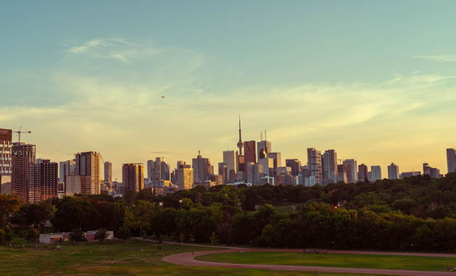 Toronto Skyline from Riverdale Park East