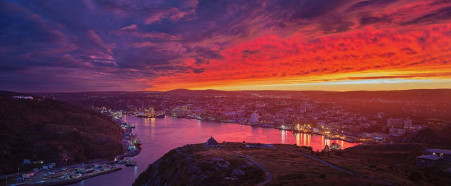 Fire Over St. John's