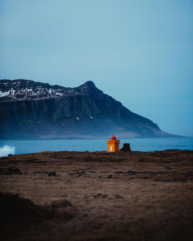 Blue Hour in the Eastfjords